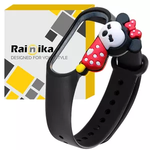 بند رینیکا مدل Minnie Mouse 77 مناسب برای مچ بند هوشمند شیائومی Mi Band 7