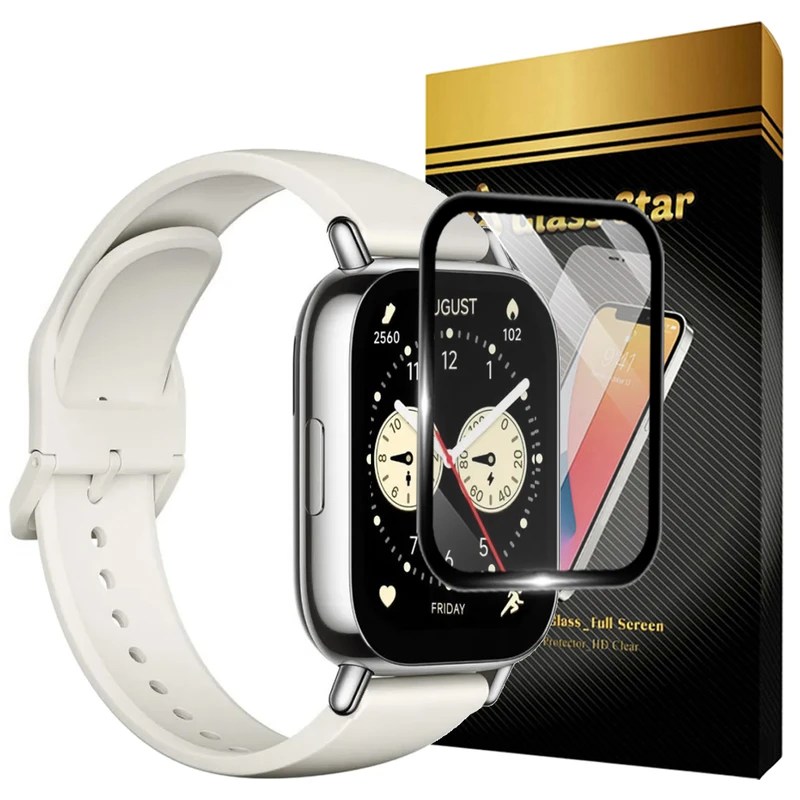 محافظ صفحه نمایش گلس استار مدل GWPM مناسب برای ساعت هوشمند شیائومی Redmi Watch 5 Active
