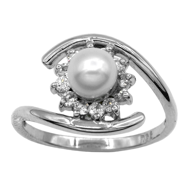 انگشتر طلا 18 عیار زنانه نیکان گلد مدل ZX 66 سایز 56