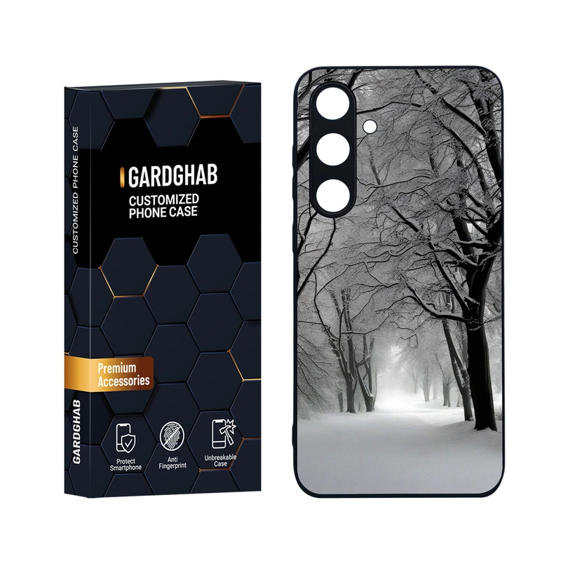 کاور گارد قاب مدل کهکشان و طبیعت مناسب برای گوشی موبایل سامسونگ Galaxy S24 FE