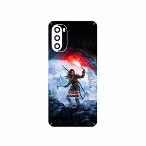 MAHOOT Tomb Raider Game Series Cover Sticker for Motorola Moto G52