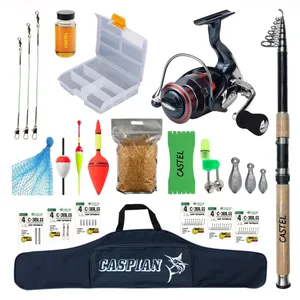 لوازم ماهیگیری مدل کاستل 450 – 6000 مجموعه 64 عددی