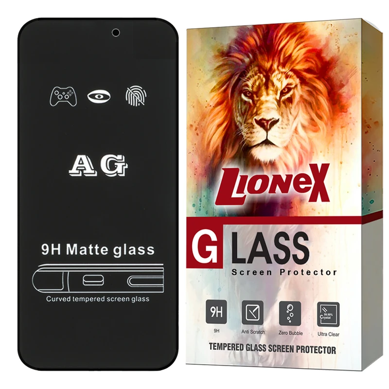 محافظ صفحه نمایش لایونکس مدل FUAGL مناسب برای گوشی موبایل اپل iPhone 16 Pro Max