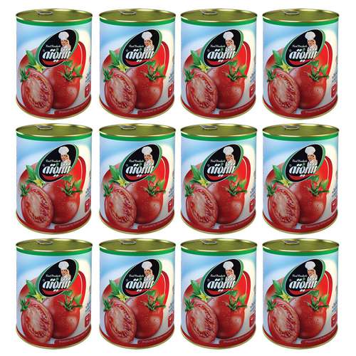 رب گوجه فرنگی شیفته - 400 گرم بسته 12 عددی