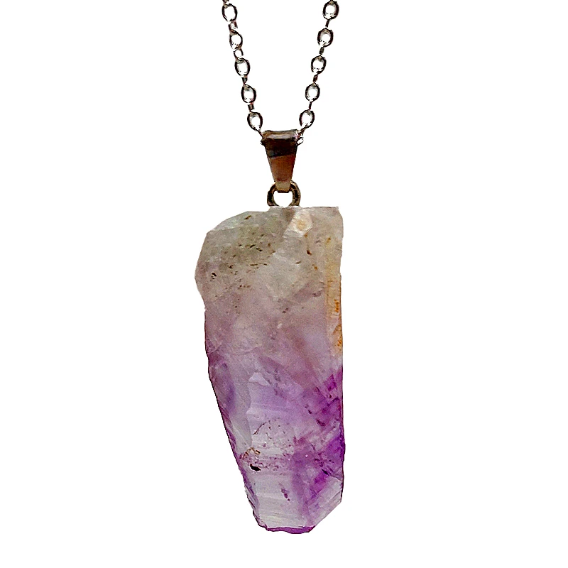 گردنبند دخترانه مدل آمیتیست کد 11-64