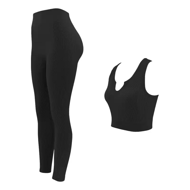 ست نیم تنه و لگینگ ورزشی زنانه مدل راما کد 1332