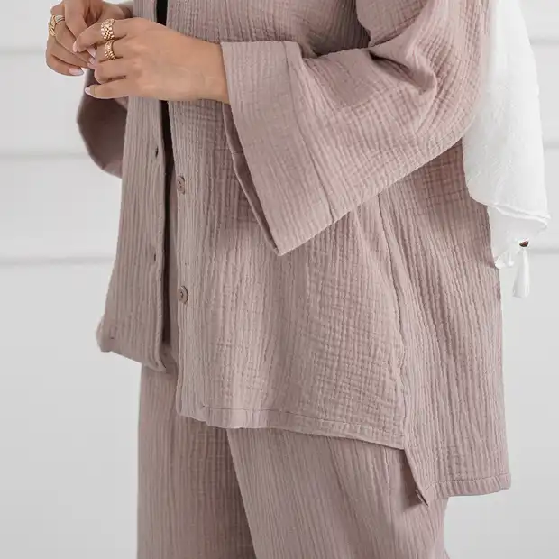 مانتو و شلوار زنانه السانا مدل آسنا کد 181207