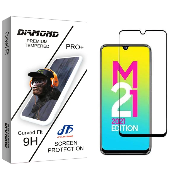 محافظ صفحه نمایش جی اف مدل Diamond مناسب برای گوشی موبایل سامسونگ Galaxy M21 2021