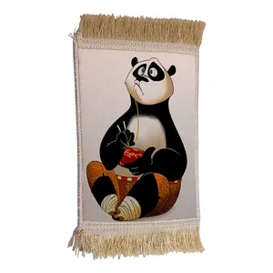 فرش ماشینی دیوارکوب مدل پاندا کونگ فو کار کد 39