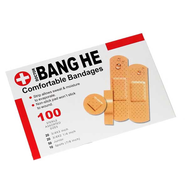 چسب زخم بنگ هی مدل cm-100 بسته 100 عددی