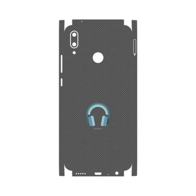 برچسب پوششی ماهوت مدل Minimal Headphone Icon-FullSkin مناسب برای گوشی موبایل هوآوی Y9 2019