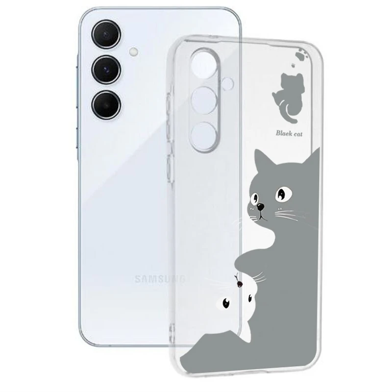 کاور طرح Break Cat مناسب برای گوشی موبایل سامسونگ Galaxy A57