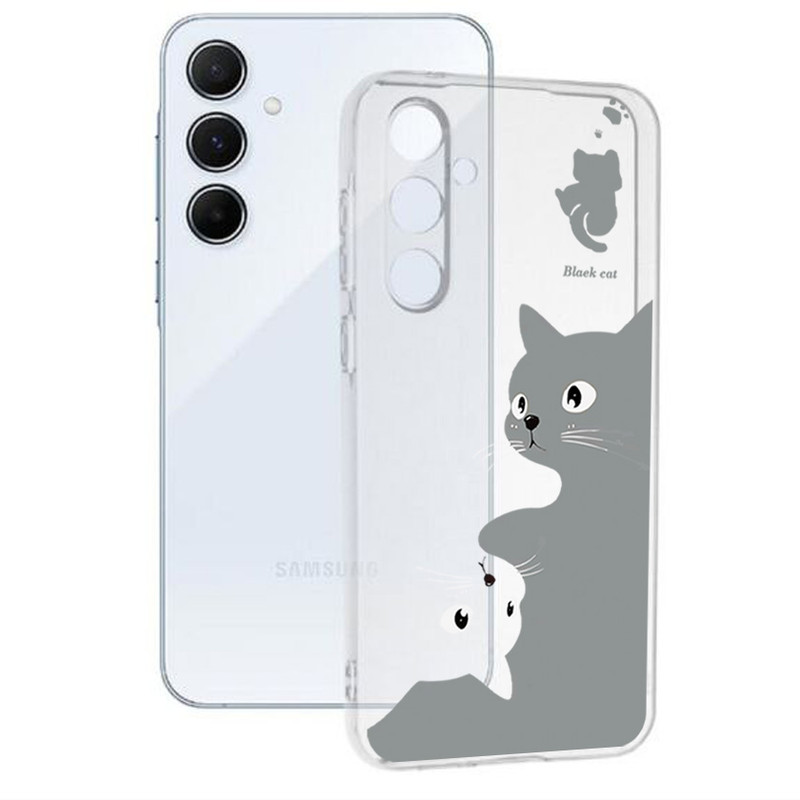 کاور گوشی طرح Break Cat مناسب برای گوشی موبایل سامسونگ Galaxy A37  