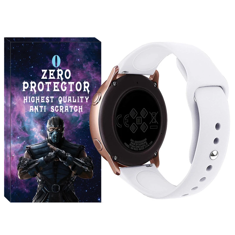 بند زیرو مدل SIC-ZR مناسب برای ساعت هوشمند سامسونگ Galaxy Watch 4 40mm / Watch 4 44mm / Watch 4 Classic 42mm / Watch 4 Classic 46mm