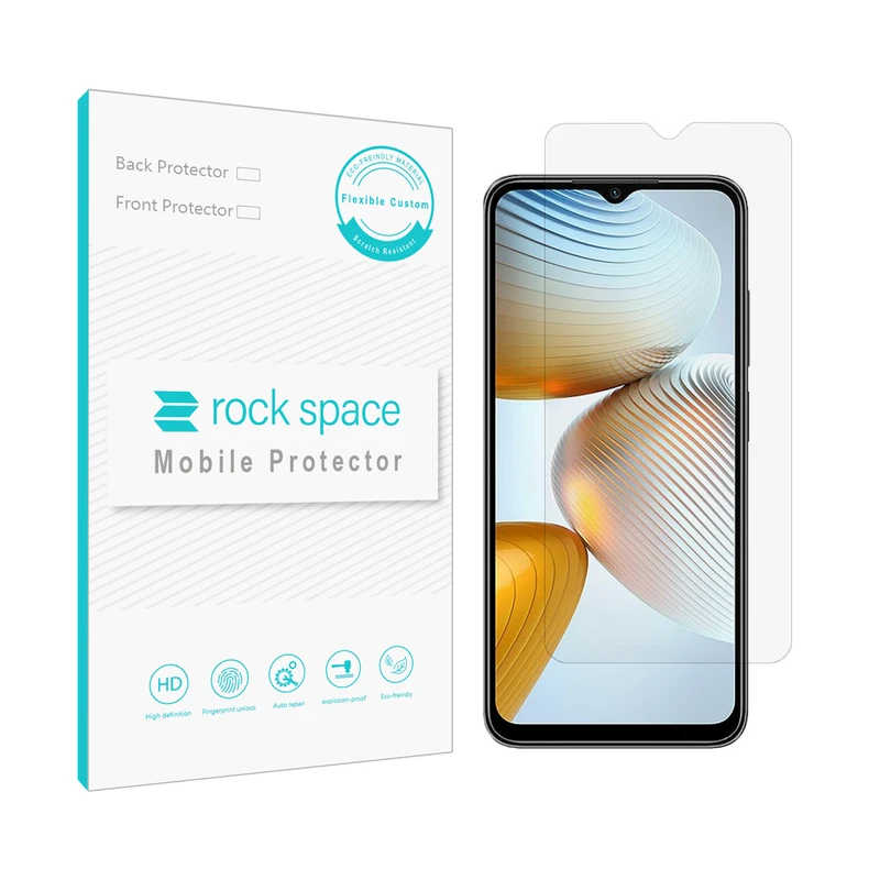 محافظ صفحه نمایش شفاف راک اسپیس مدل Hygel مناسب برای گوشی موبایل شیائومی Poco M4 5G