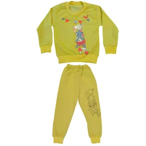 ست سویشرت و شلوار دخترانه مدل gn172