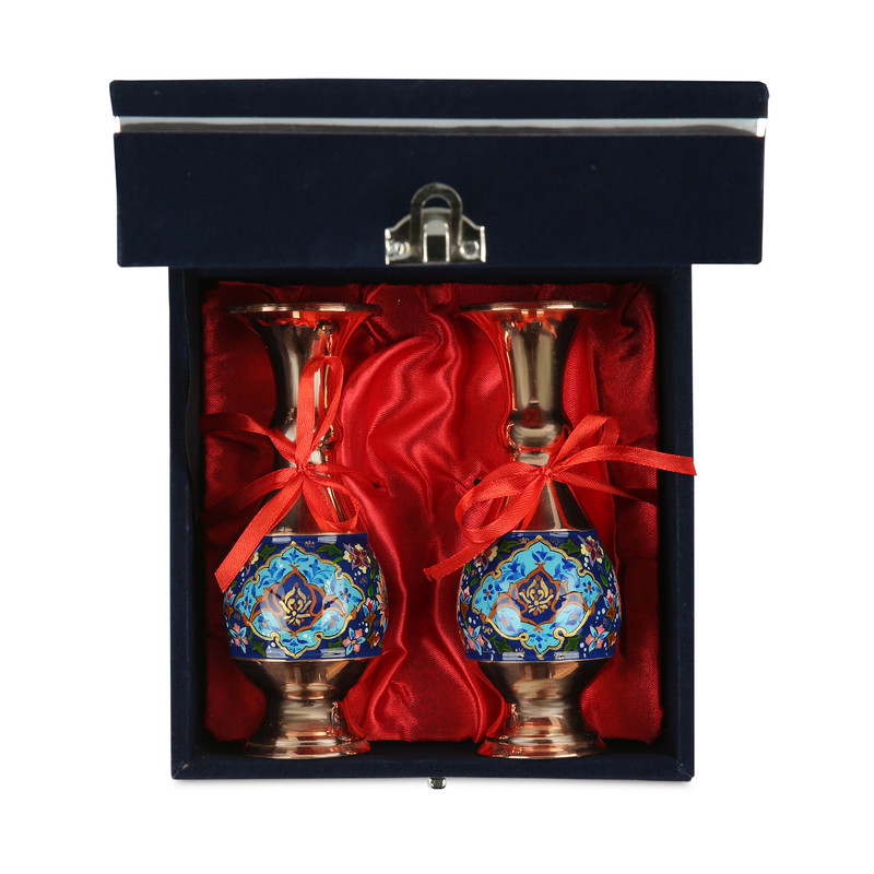 گلدان پرداز مدل مس و پرداز کد 007 بسته 2 عددی