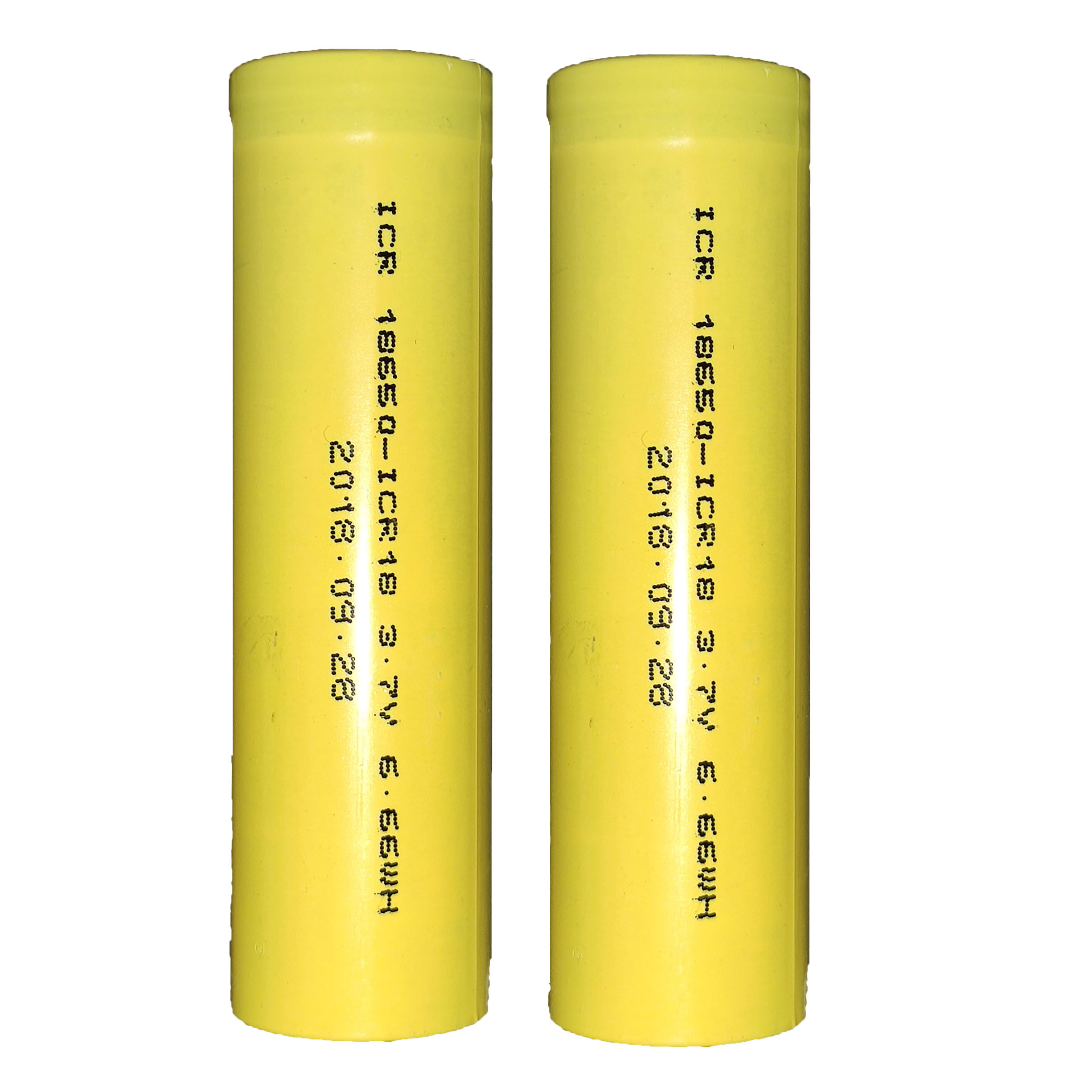 باتری لیتیوم یون قابل شارژ مدل lcr-18650 ظرفیت 2500 میلی آمپرساعت بسته 2 عددی