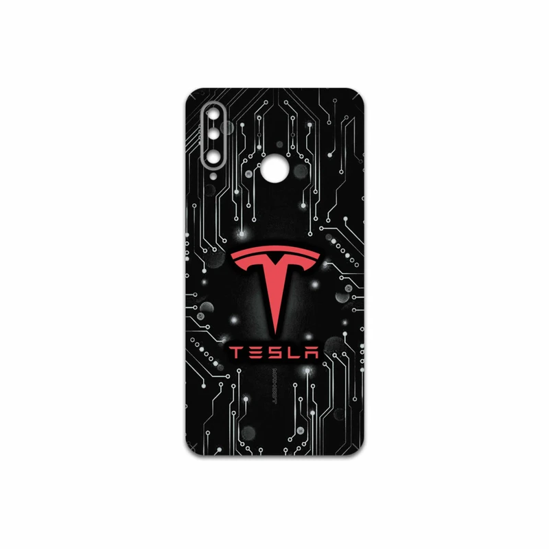 برچسب پوششی ماهوت مدل TESLA مناسب برای گوشی موبایل هوآوی P30 Lite (48 MP Camera)