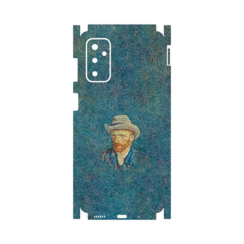 برچسب پوششی ماهوت مدل Self portrait with a gray felt hat-FullSkin مناسب برای گوشی موبایل سامسونگ Galaxy M52 5G