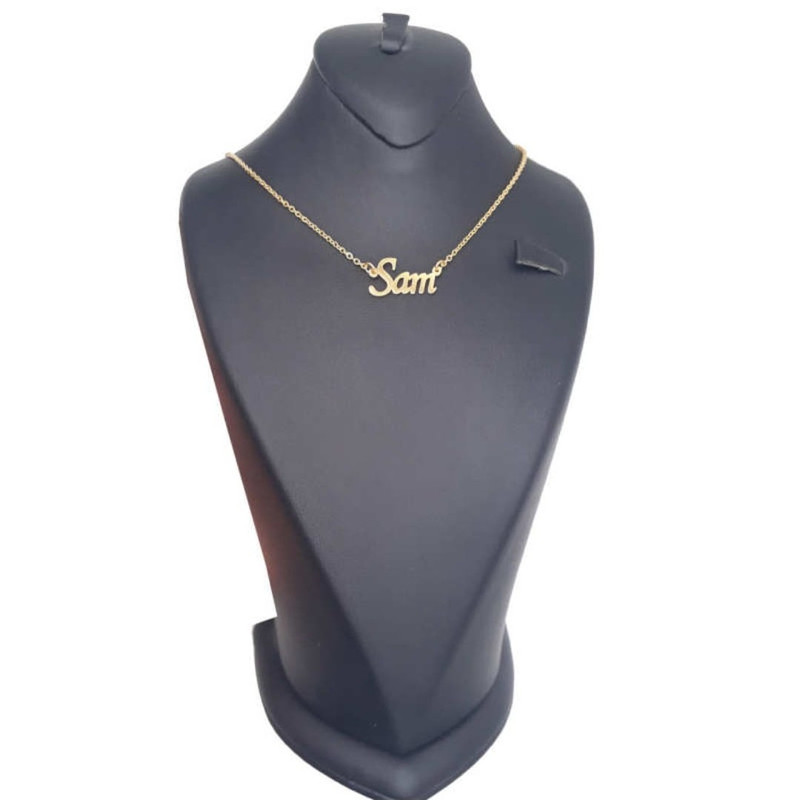 گردنبند زنانه مدل اسم سام