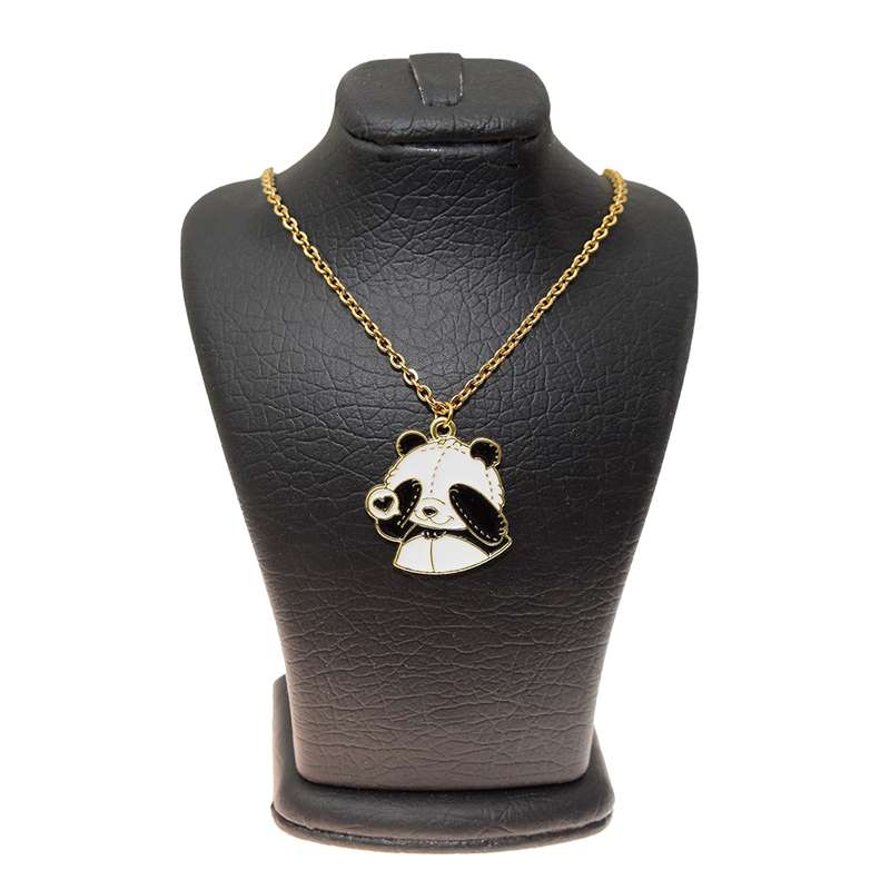 گردنبند دخترانه دلنار گالری مدل پاندا دوست داشتنی