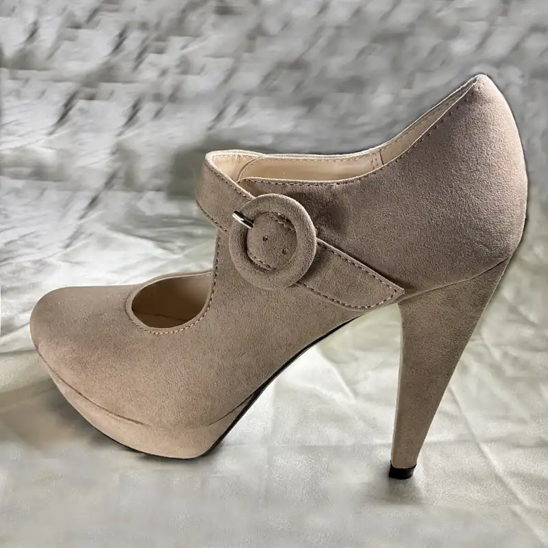 کفش زنانه تولیپانو مدل جلو بسته سگک دار