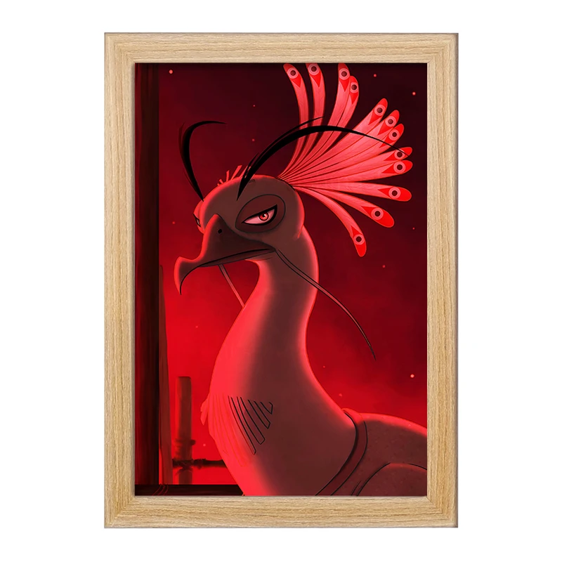 تابلو خندالو مدل پاندا کونگ فو کار کد F10350