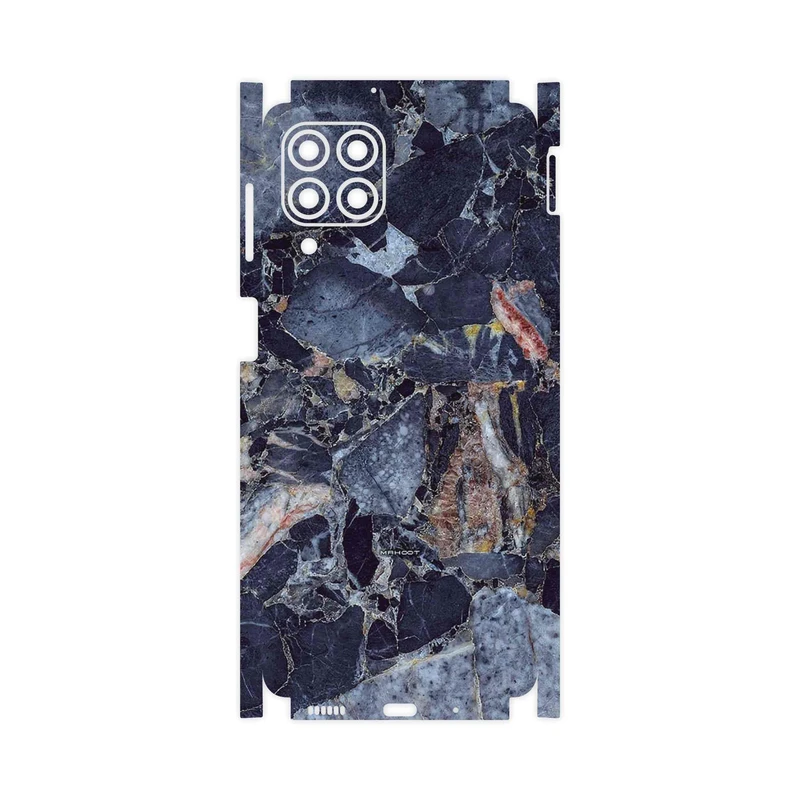 برچسب پوششی ماهوت مدل Broken black marble-FullSkin مناسب برای گوشی موبایل سامسونگ M53