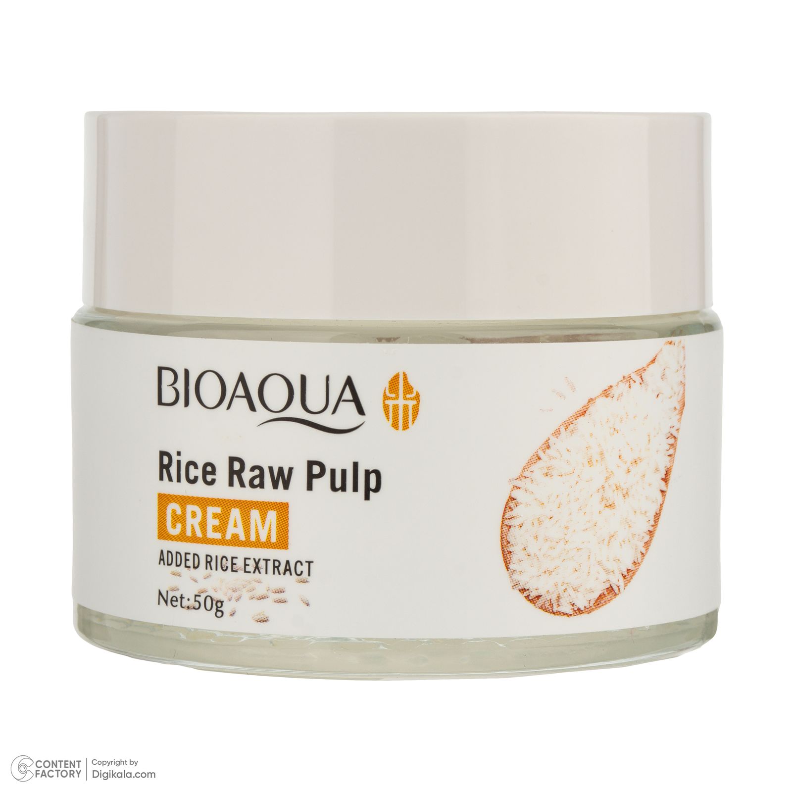 کرم مرطوب کننده صورت بی آکوا مدل Rice Raw مناسب برای انواع پوست وزن 50 گرم - - 3