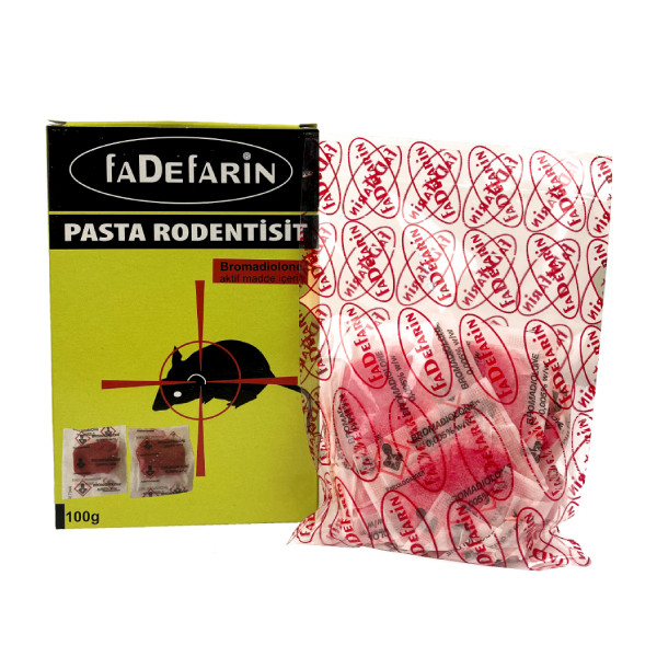 موش کش دفارین مدل طعمه موش پاستایی وزن 100 گرم