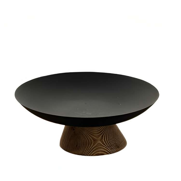 شیرینی خوری مدل فلزی پایه چوبی