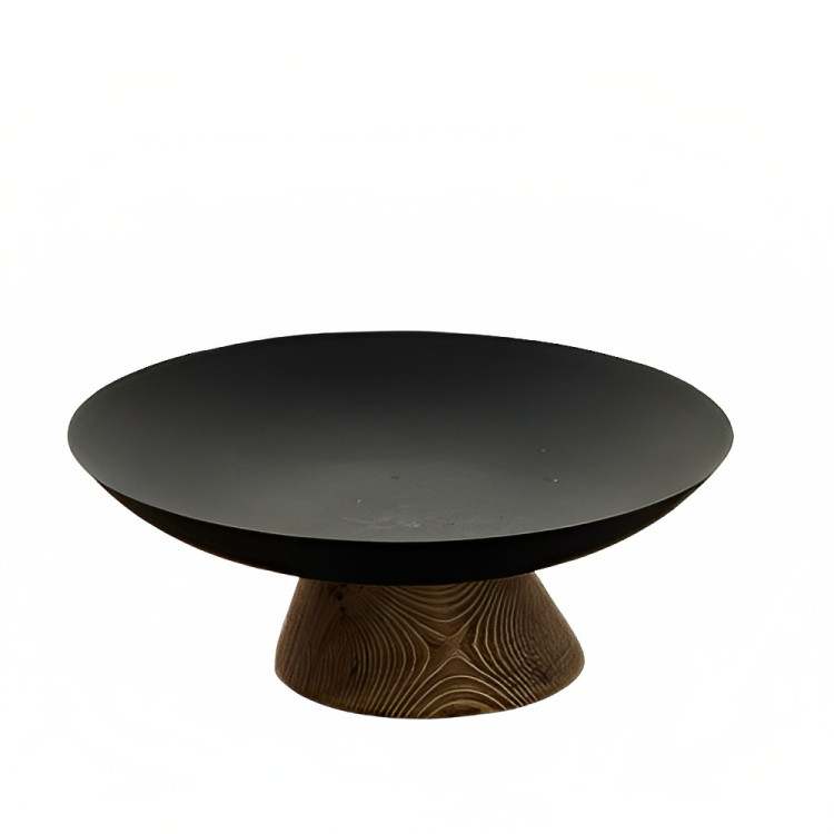 شیرینی خوری مدل فلزی پایه چوبی