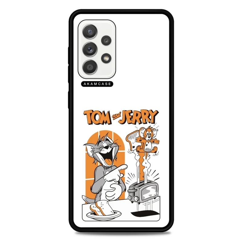کاور آکام مدل AMC-WSGA52-TOM & JERRY9 مناسب برای گوشی موبایل سامسونگ Galaxy A52