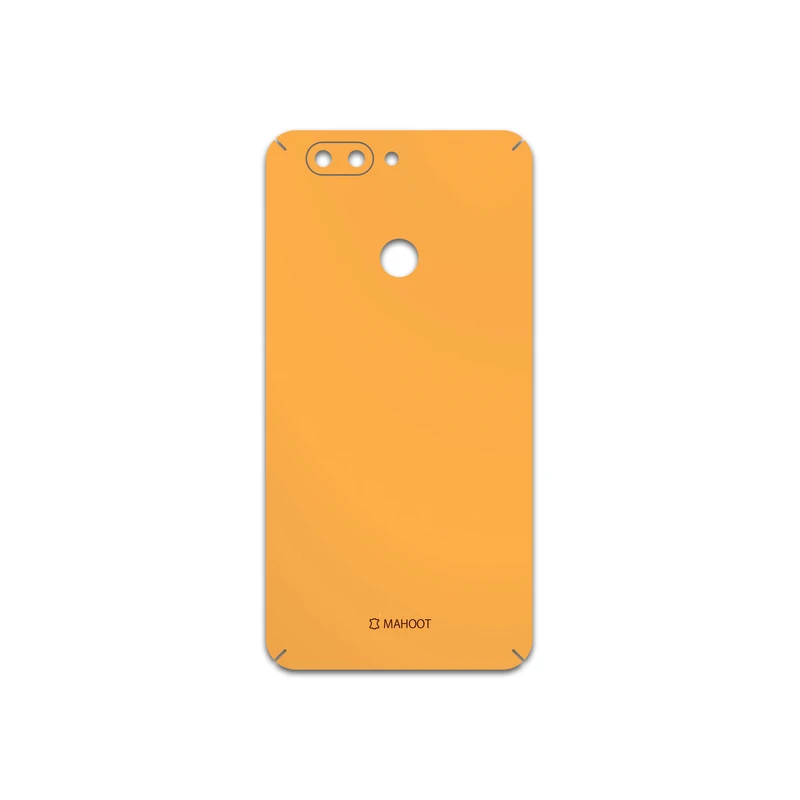 برچسب پوششی ماهوت مدل Matte-Orange مناسب برای گوشی موبایل الفون P8 Mini