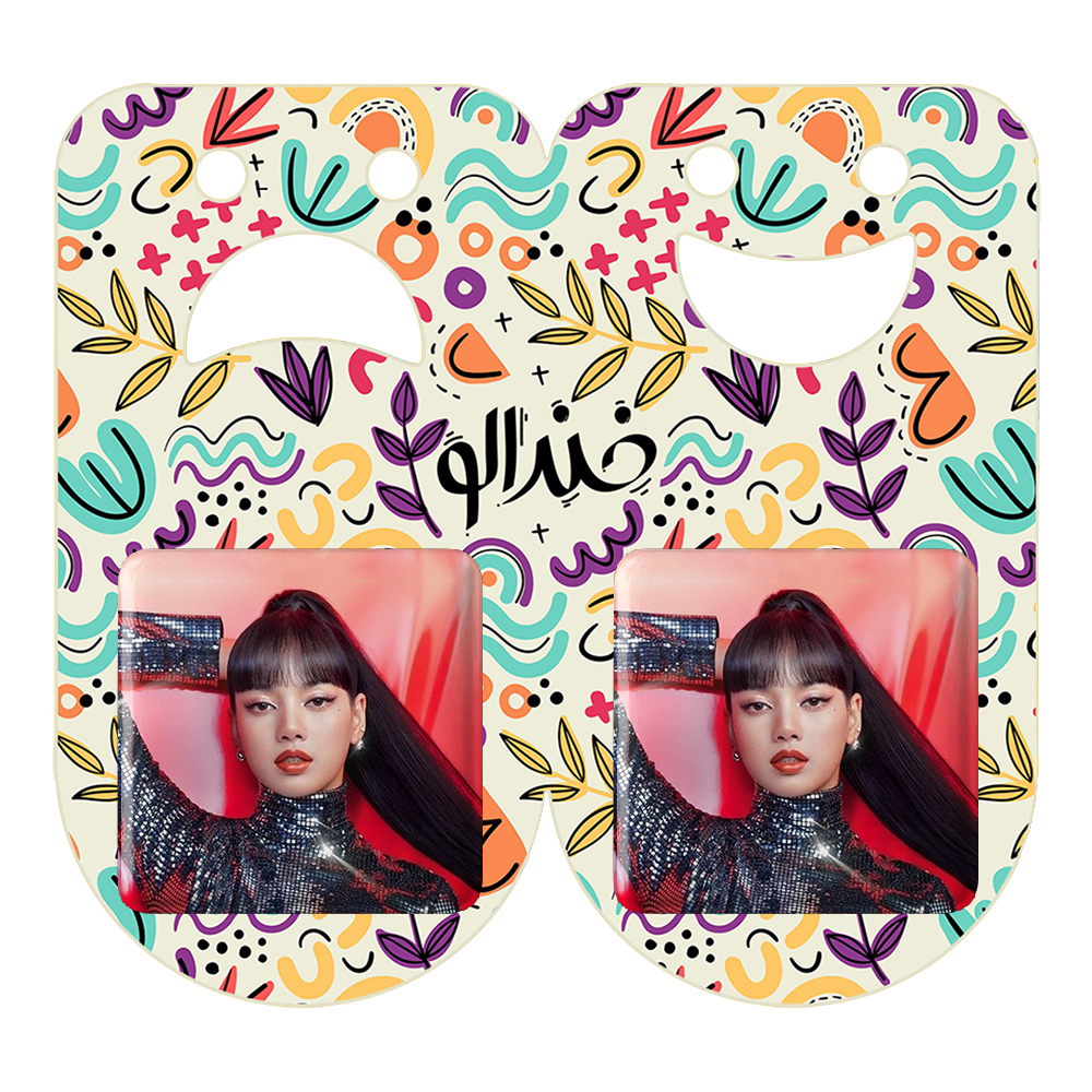 پیکسل خندالو مدل لیسا بلک پینک کد 14337 به همراه مگنت