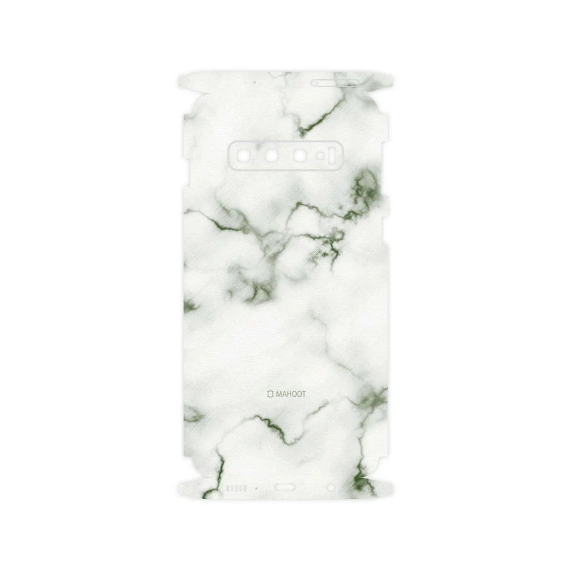 برچسب پوششی ماهوت مدل Blanco-Smoke-Marble-FullSkin مناسب برای گوشی موبایل سامسونگ Galaxy S10
