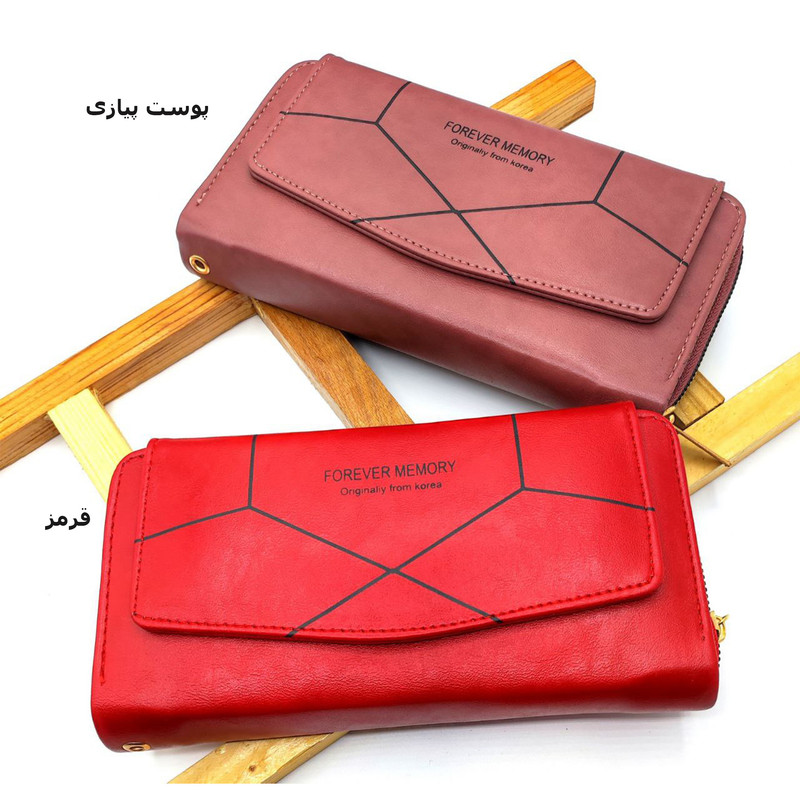 کیف پول زنانه مدل گلوریا