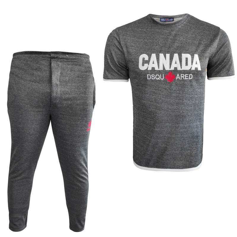 ست تی شرت و شلوار مردانه مدل GL042 طرح CANADA