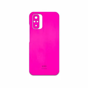 MAHOOT Phosphorus-Pink Cover Sticker for Xiaomi Redmi Note 10