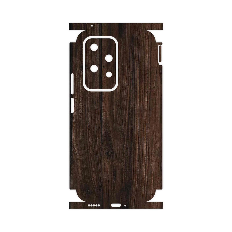 برچسب پوششی ماهوت مدل Dark_Walnut_Wood-FullSkin مناسب برای گوشی موبایل آنر 200 Lite