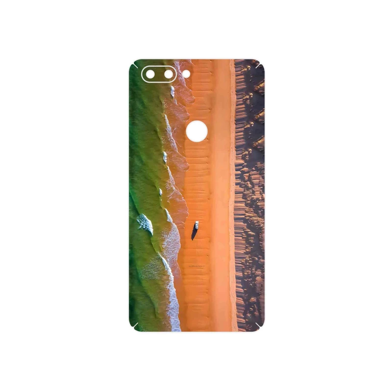 برچسب پوششی ماهوت مدل Beach and Green Sea مناسب برای گوشی موبایل تکنو Phantom 8