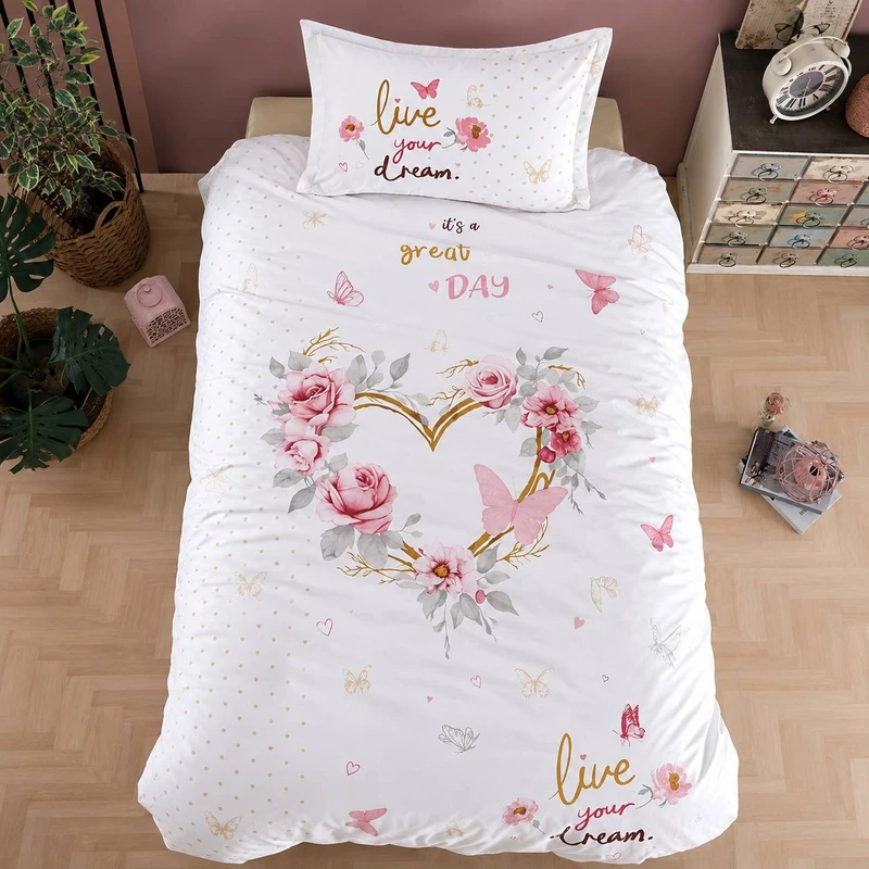سرویس ملحفه 1 نفره 3 تکه کلسی مدل Dream