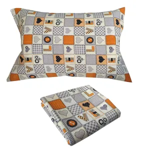 سرویس ملحفه اِسپی توره مدل لاو کد ET - M78 یک نفره 2 تکه