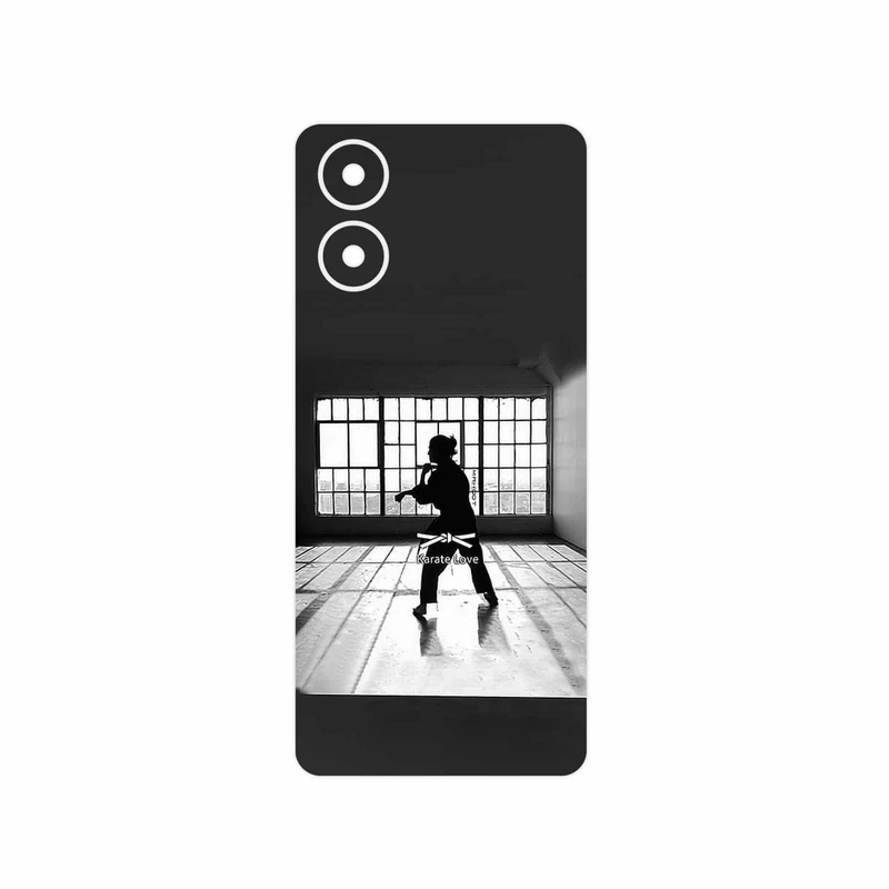 برچسب پوششی ماهوت مدل Karate مناسب برای گوشی موبایل موتورولا Moto G04