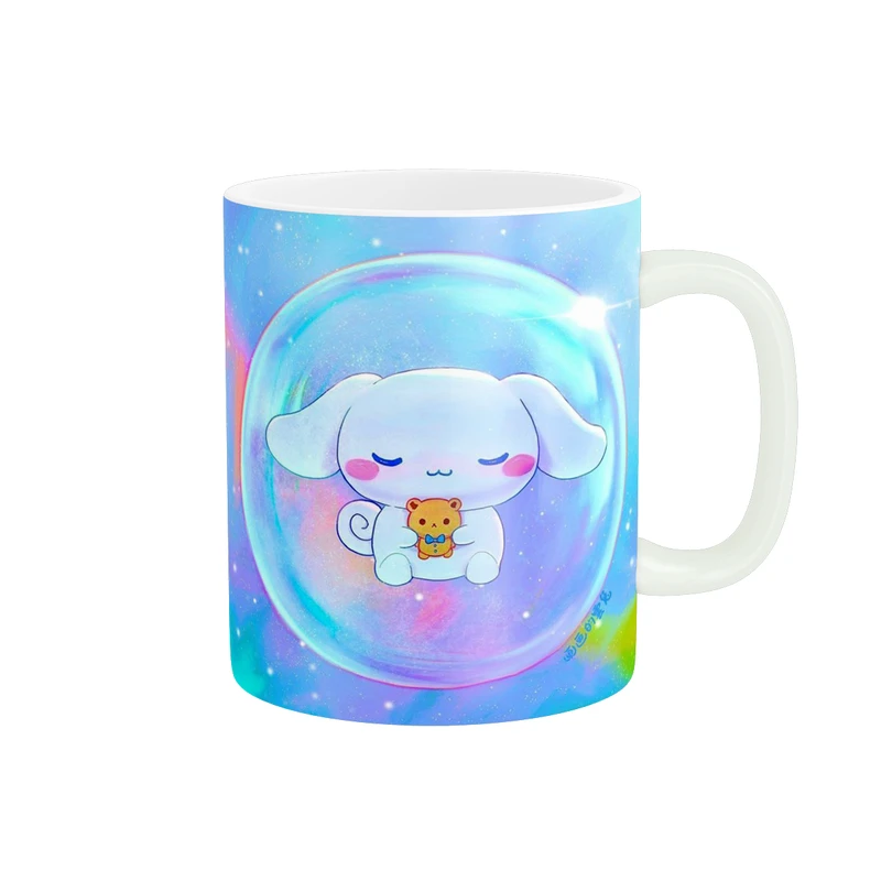 ماگ پاد آفرین مدل فانتزی طرح سینامورول کیوت و بامزه کد p11107