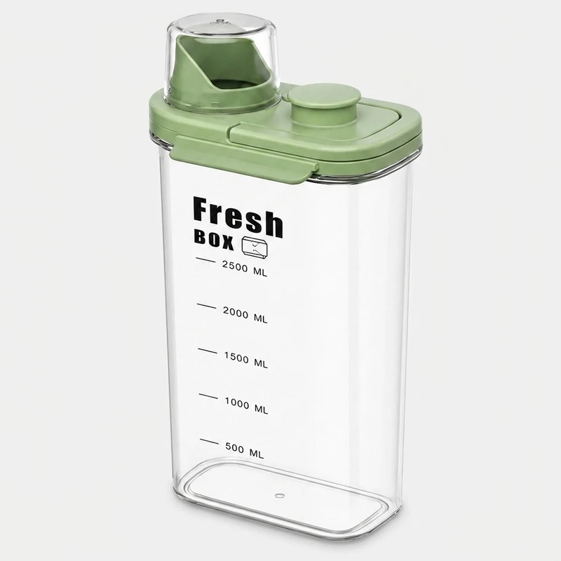 بانکه مدل اکرولیک پیمانه دار fresh box کد KJ-13