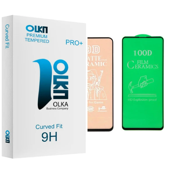 محافظ صفحه نمایش سرامیکی الکا مدل Premium glass مناسب برای گوشی موبایل سامسونگ Galaxy M11 بسته ۲ عددی