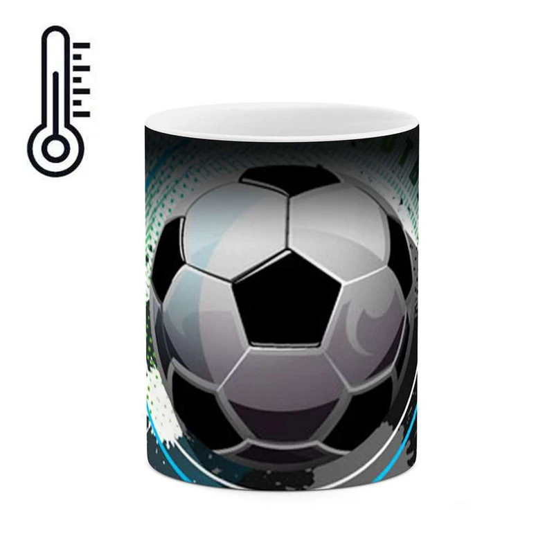 ماگ حرارتی کاکتی مدل توپ فوتبال کد  mgh12429