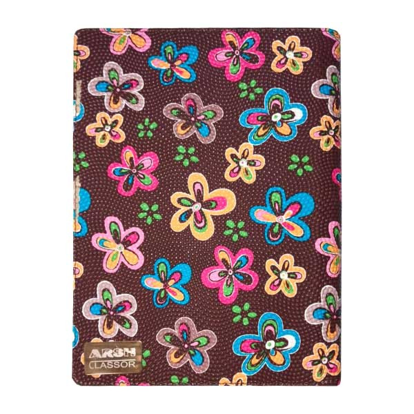 دفتر کلاسروری 100 برگ عرش طرح شقایق کد 469